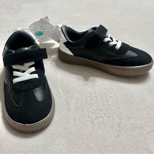 NWT! | Carter's Black and White Sneakers Classic Low-Top Design Toddler Boys